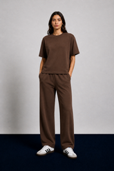 Relaxed fit - brown