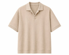 TEXTURED POLO SHIRT