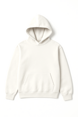 White Basic hoodies