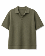 TEXTURED POLO SHIRT