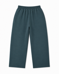 Relaxed-fit dark green