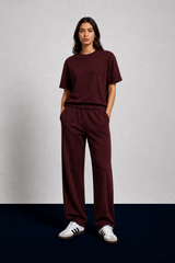 Relaxed fit - burgundy