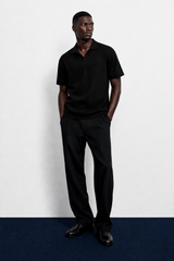 TEXTURED POLO SHIRT