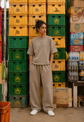 Relaxed-fit olive