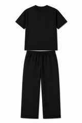 Relaxed fit - black